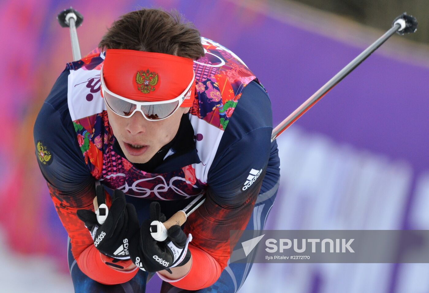 2014 Olympics. Cross-country skiing. Men. Individual race