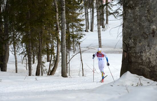 2014 Winter Olympics. Cross-country skiing. Men. Individual race