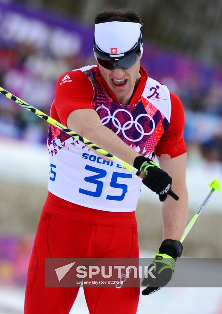 2014 Olympics. Cross-country skiing. Men. Individual race