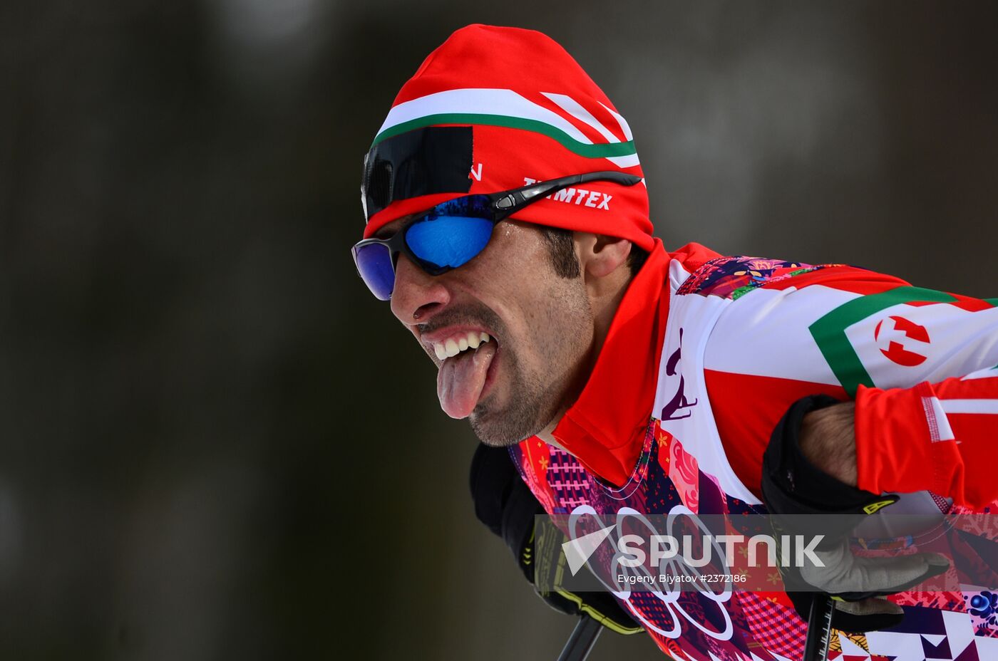 2014 Olympics. Cross-country skiing. Men. Individual race