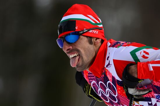 2014 Olympics. Cross-country skiing. Men. Individual race