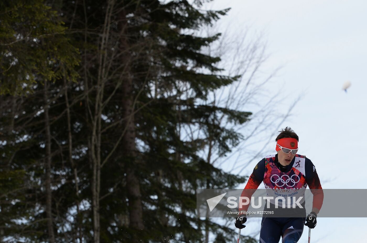 2014 Olympics. Cross-country skiing. Men. Individual race
