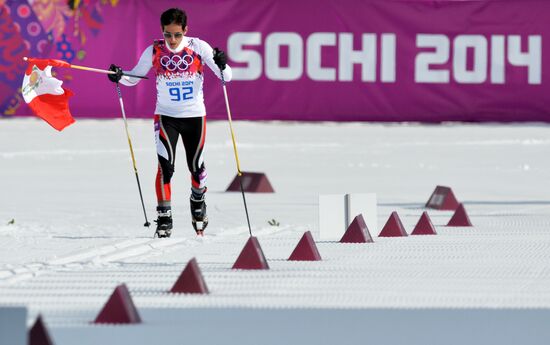 2014 Olympics. Cross-country skiing. Men. Individual race