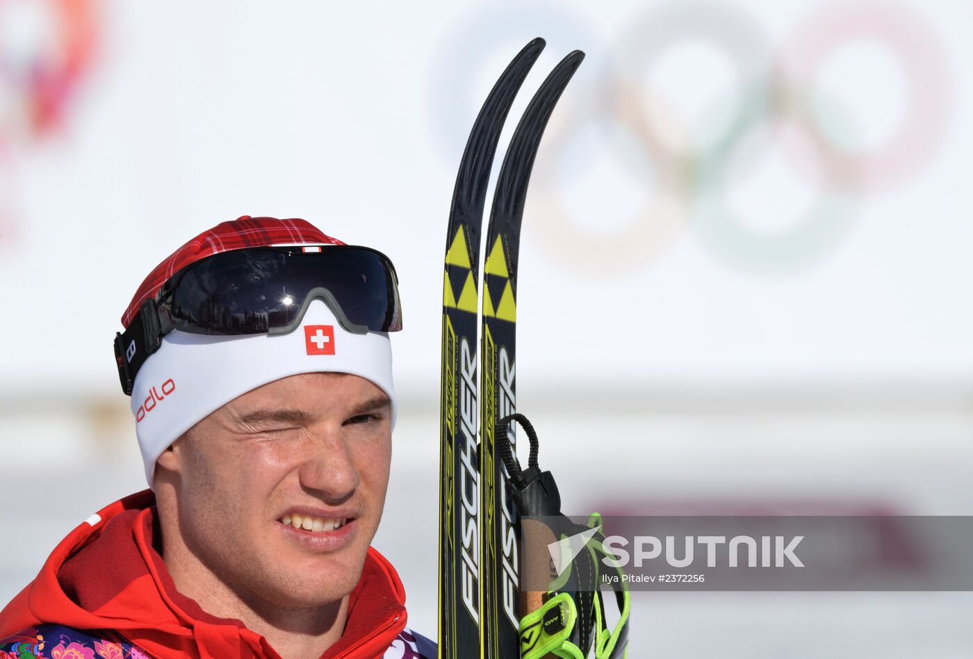 2014 Olympics. Cross-country skiing. Men. Individual race