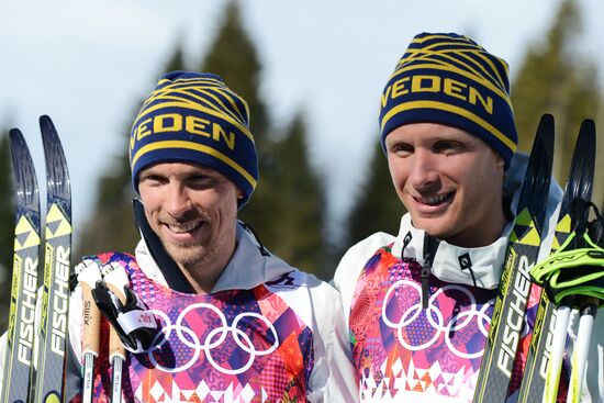 2014 Olympics. Cross-country skiing. Men. Individual race