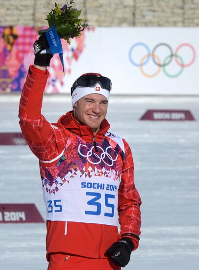 2014 Olympics. Cross-country skiing. Men. Individual race