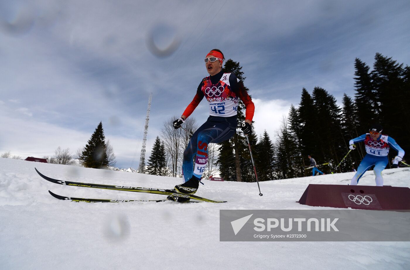 2014 Olympics. Cross-country skiing. Men. Individual race