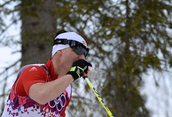 2014 Olympics. Cross-country skiing. Men. Individual race