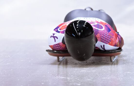 2014 Winter Olympics. Skeleton. Men. Day One