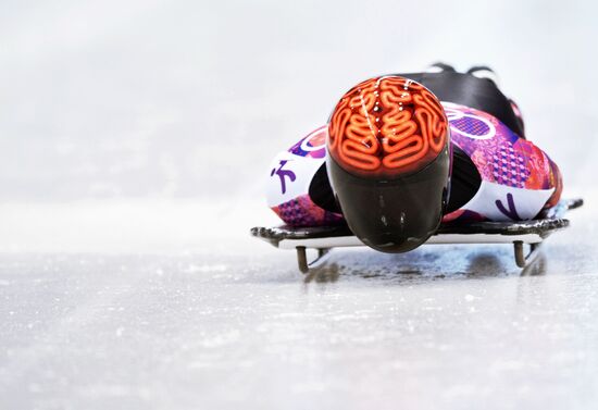 2014 Winter Olympics. Skeleton. Men. Day One