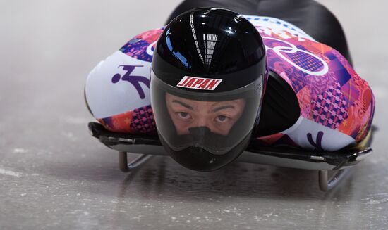 2014 Winter Olympics. Skeleton. Men. Day One