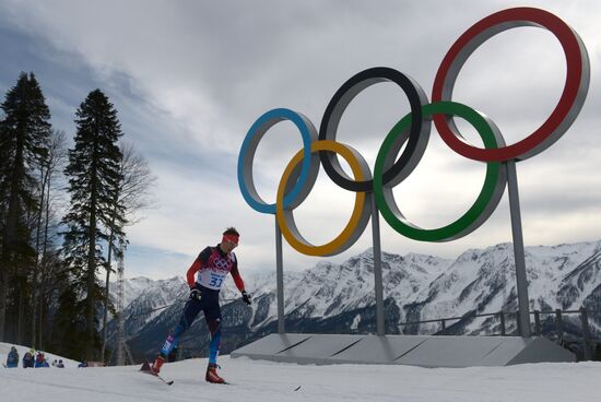 2014 Winter Olympics. Cross-country skiing. Men. Individual race