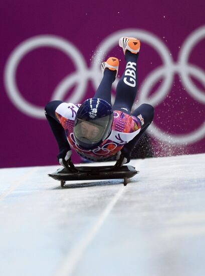 2014 Winter Olympics. Skeleton. Men. Day One