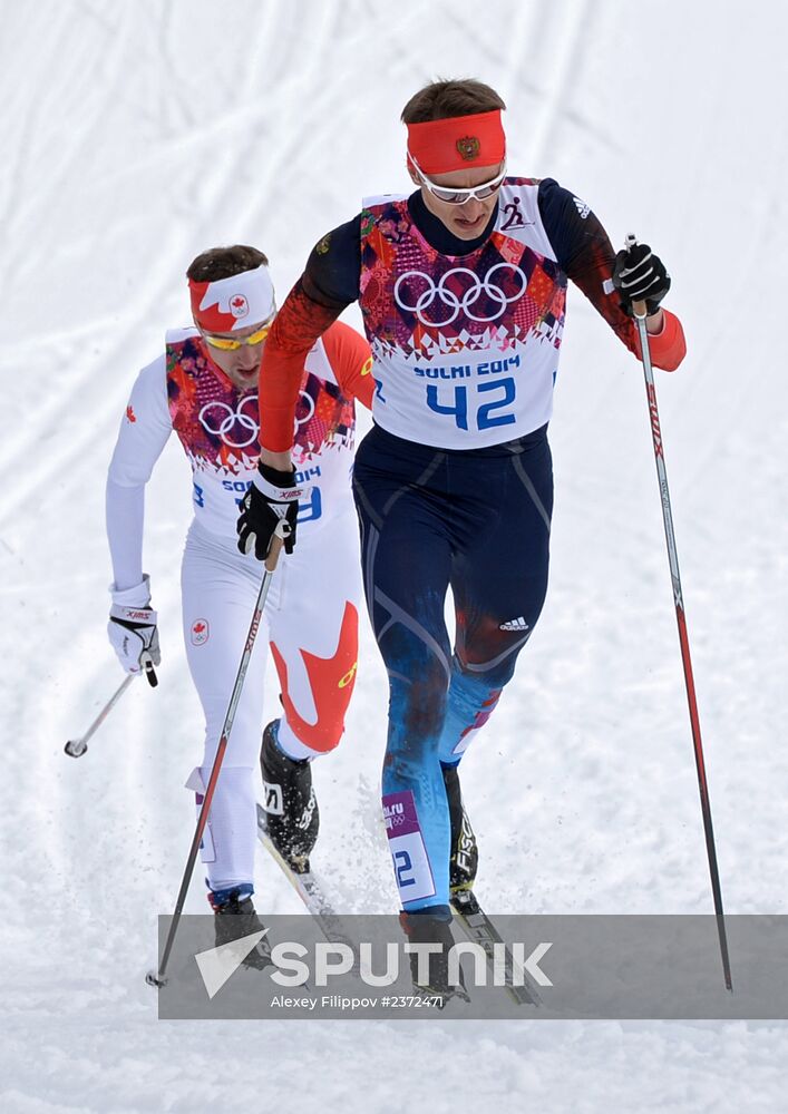 2014 Winter Olympics. Cross-country skiing. Men. Individual race
