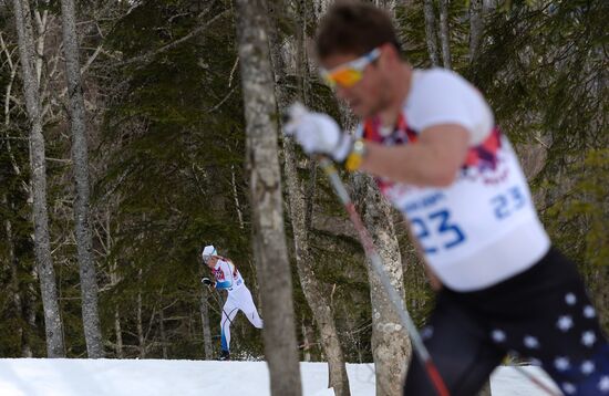 2014 Winter Olympics. Cross-country skiing. Men. Individual race