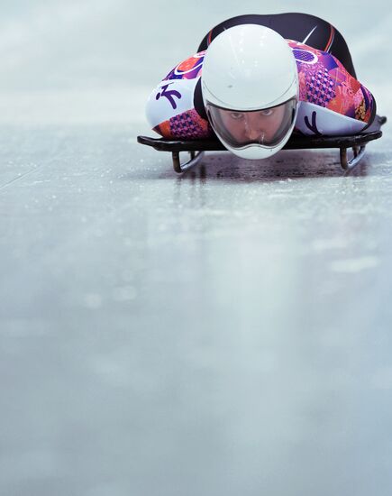 2014 Winter Olympics. Skeleton. Men. Day One