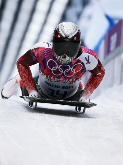 2014 Winter Olympics. Skeleton. Men. Day One