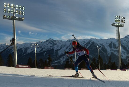 2014 Olympics. Biathlon. Women. Individual race