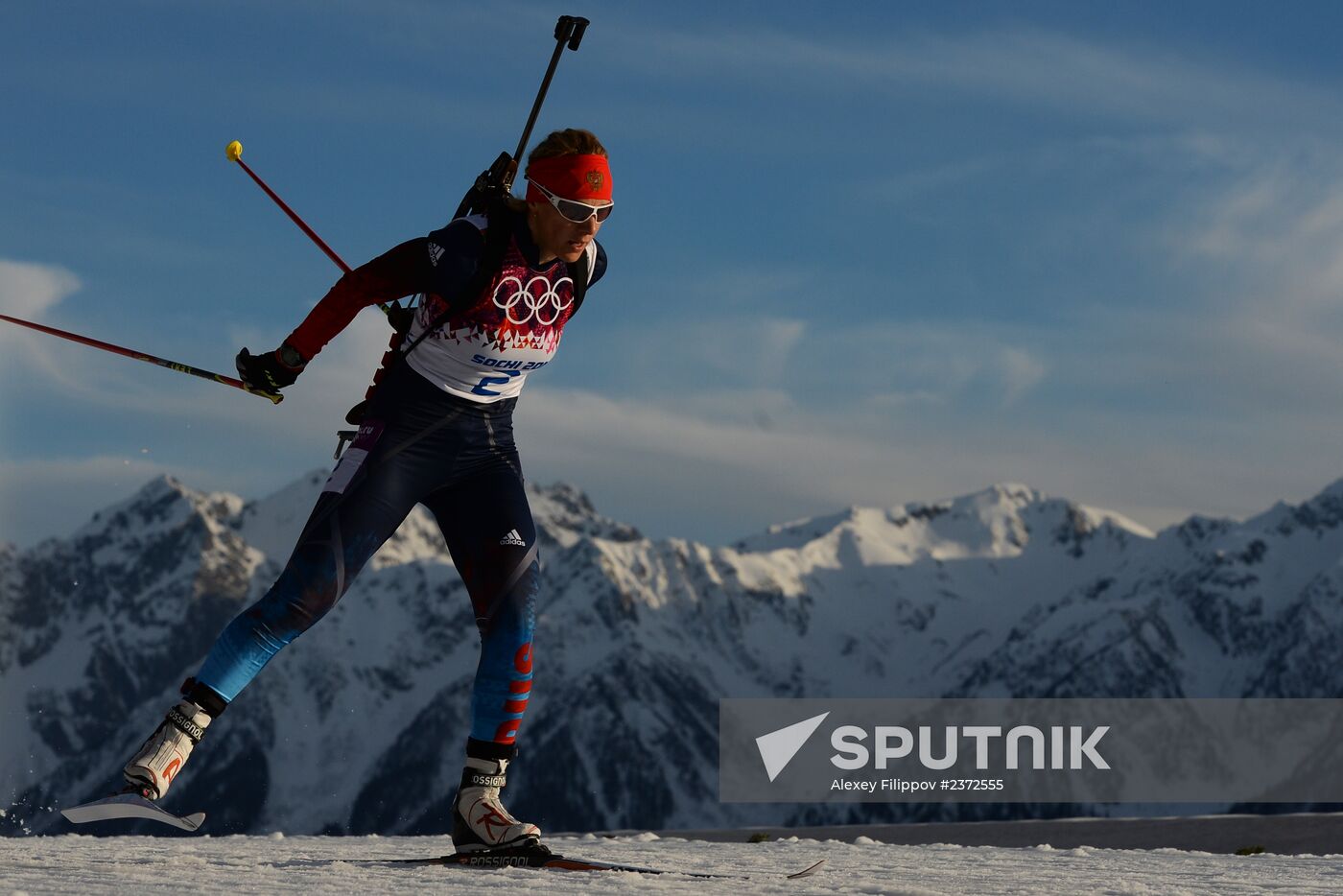 2014 Olympics. Biathlon. Women. Individual race