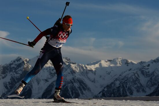 2014 Olympics. Biathlon. Women. Individual race