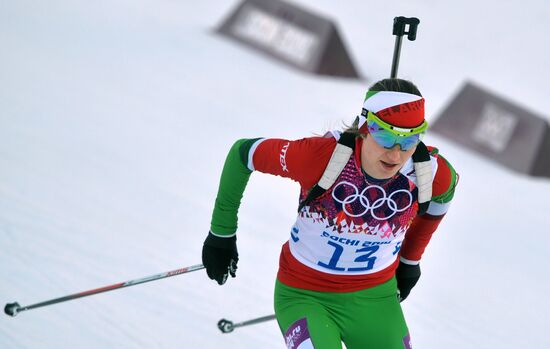 2014 Olympics. Biathlon. Women. Individual race