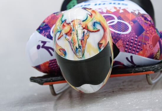 2014 Winter Olympics. Skeleton. Men. Day One