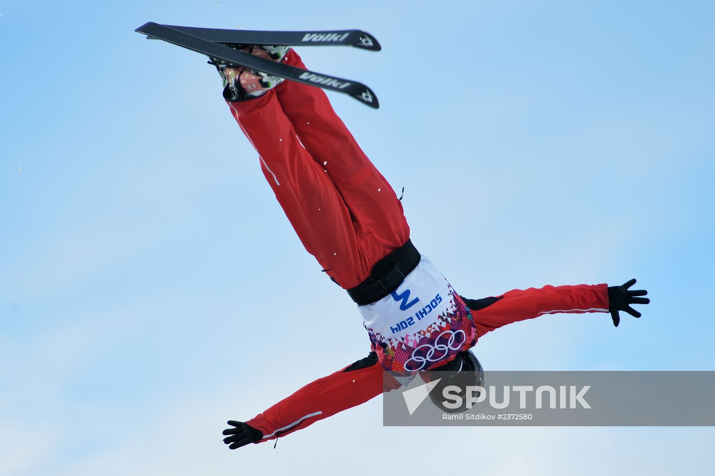 2014 Winter Olympics. Freestyle skiing. Women. Aerials