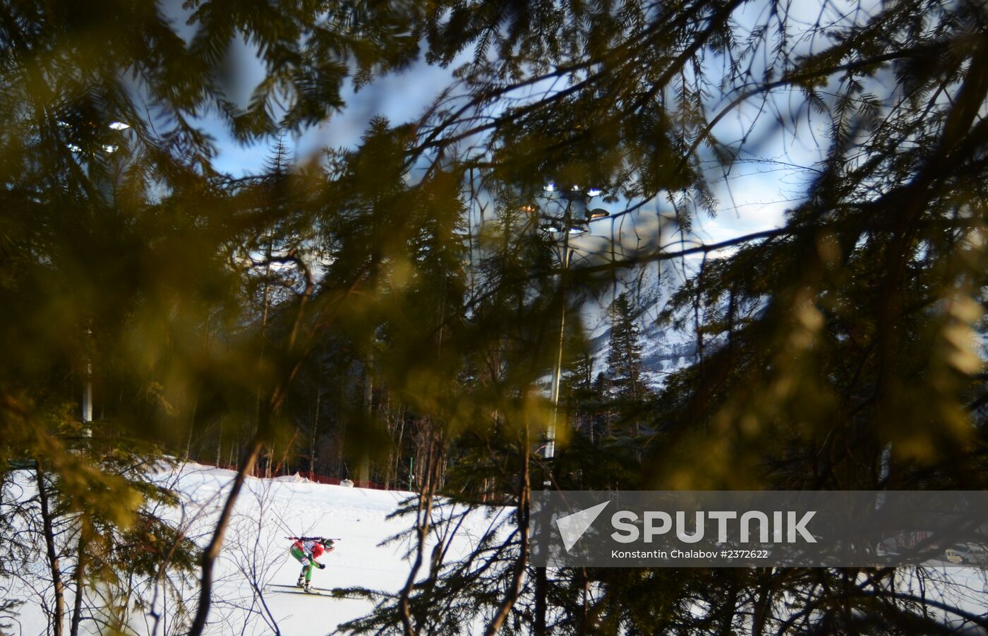 2014 Olympics. Biathlon. Women. Individual race