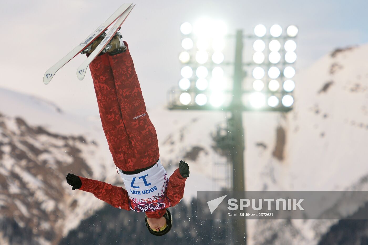 2014 Winter Olympics. Freestyle skiing. Women. Aerials. Qualification