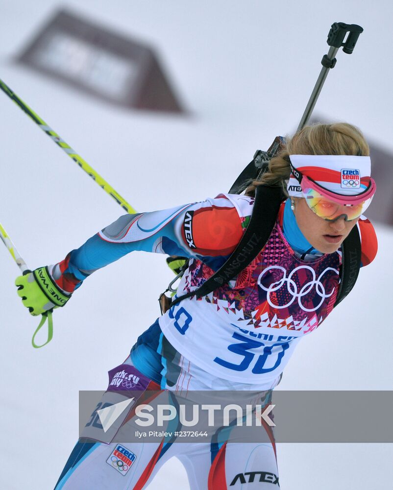 2014 Olympics. Biathlon. Women. Individual race