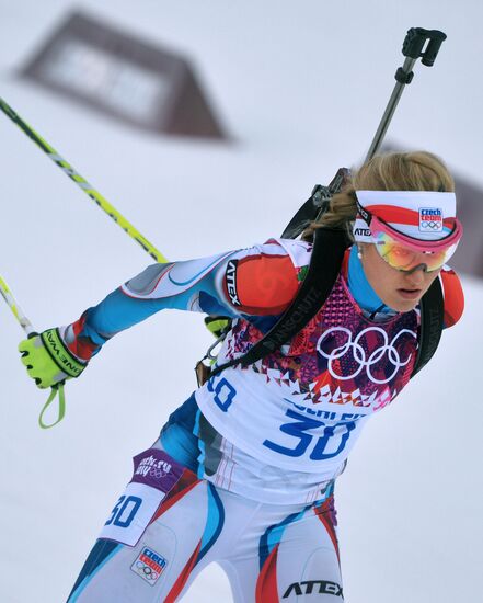 2014 Olympics. Biathlon. Women. Individual race