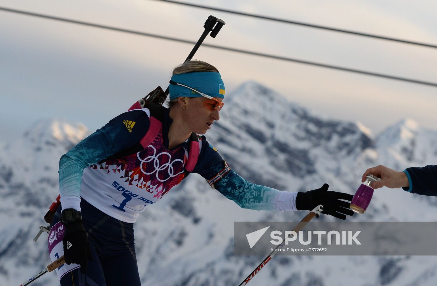 2014 Olympics. Biathlon. Women. Individual race