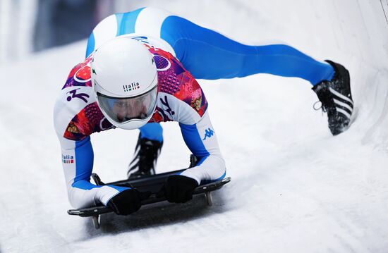 2014 Winter Olympics. Skeleton. Men. Day One