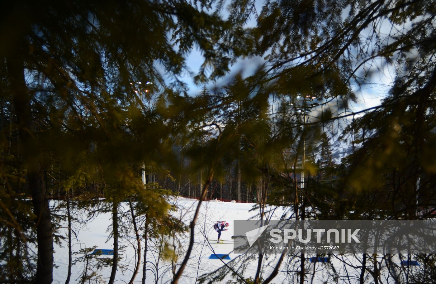 2014 Olympics. Biathlon. Women. Individual race