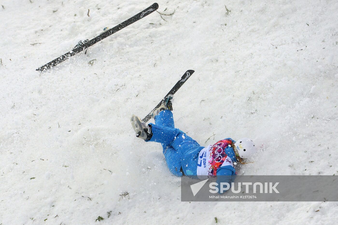 2014 Winter Olympics. Freestyle skiing. Women. Aerials. Qualification