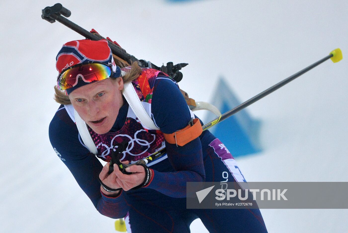 2014 Olympics. Biathlon. Women. Individual race