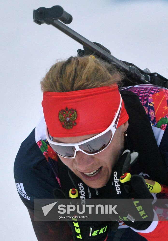 2014 Olympics. Biathlon. Women. Individual race