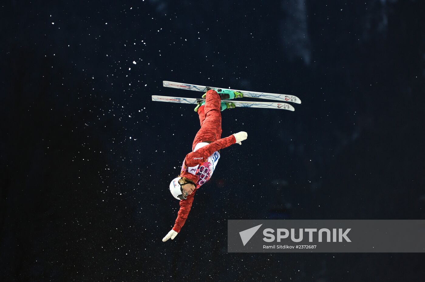 2014 Winter Olympics. Freestyle skiing. Women. Aerials. Qualification