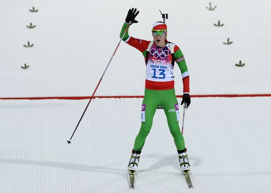 2014 Olympics. Biathlon. Women. Individual race