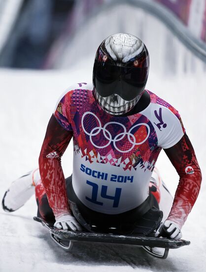 2014 Winter Olympics. Skeleton. Day One
