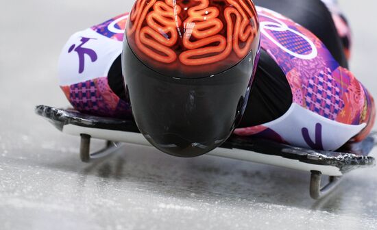 2014 Winter Olympics. Skeleton. Men. Day One