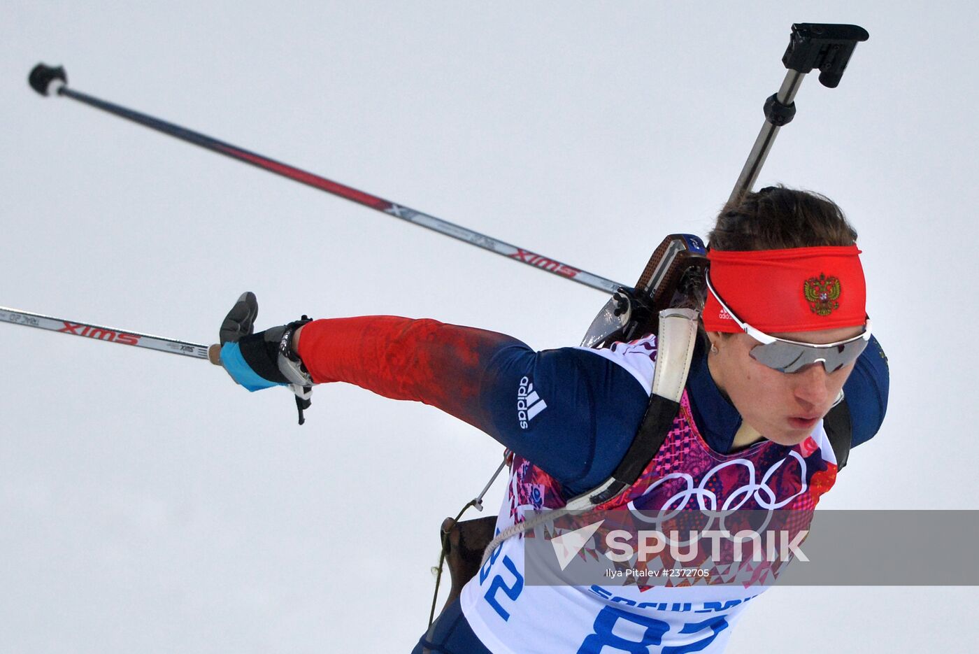 2014 Olympics. Biathlon. Women. Individual race