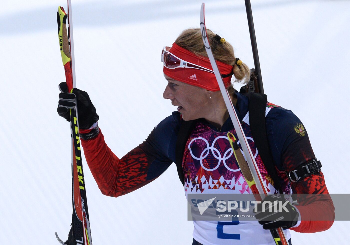 2014 Olympics. Biathlon. Women. Individual race