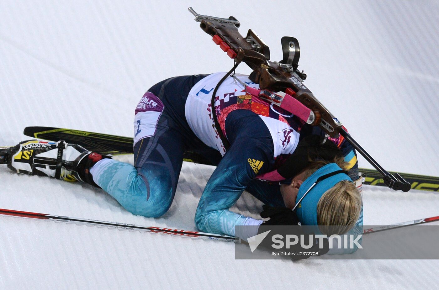 2014 Olympics. Biathlon. Women. Individual race