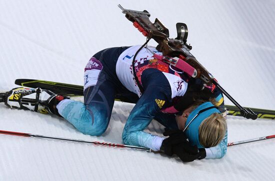 2014 Olympics. Biathlon. Women. Individual race