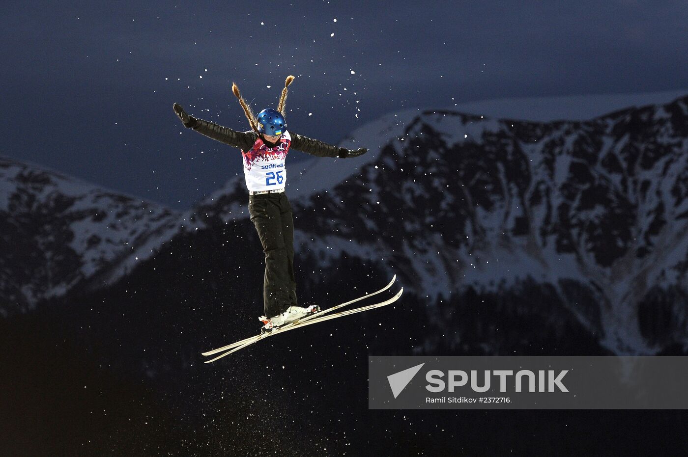 2014 Winter Olympics. Freestyle skiing. Women. Aerials. Qualification