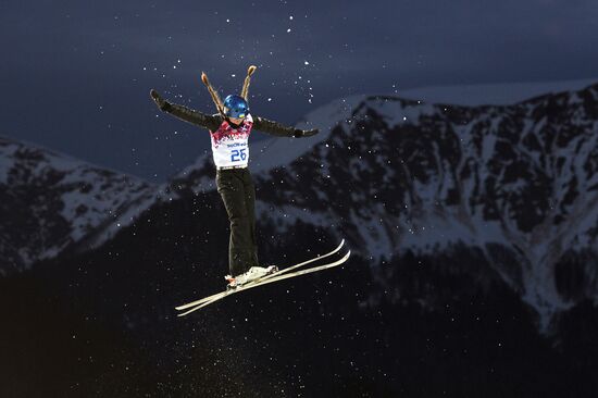 2014 Winter Olympics. Freestyle skiing. Women. Aerials. Qualification