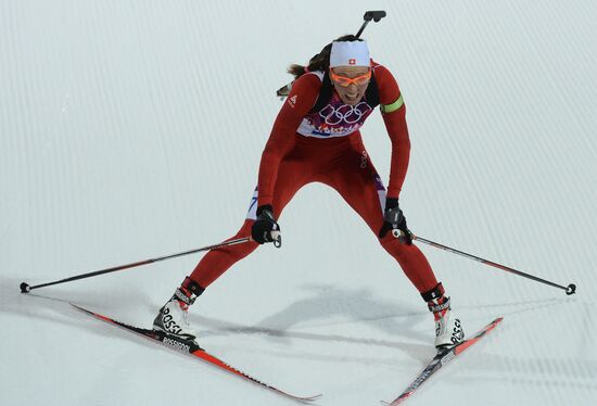 2014 Winter Olympics. Biathlon. Women. Individual race