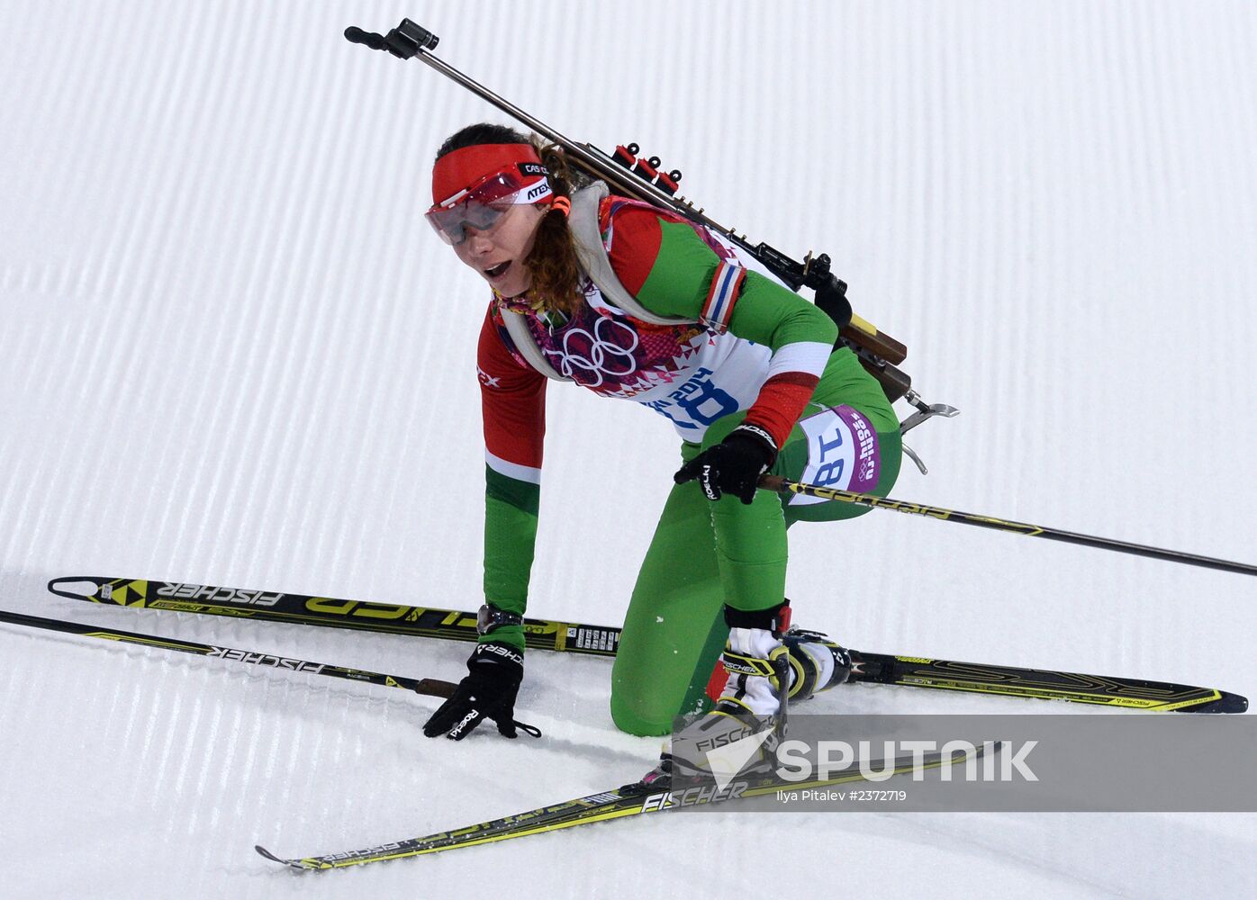 2014 Winter Olympics. Biathlon. Women. Individual race