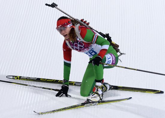 2014 Winter Olympics. Biathlon. Women. Individual race